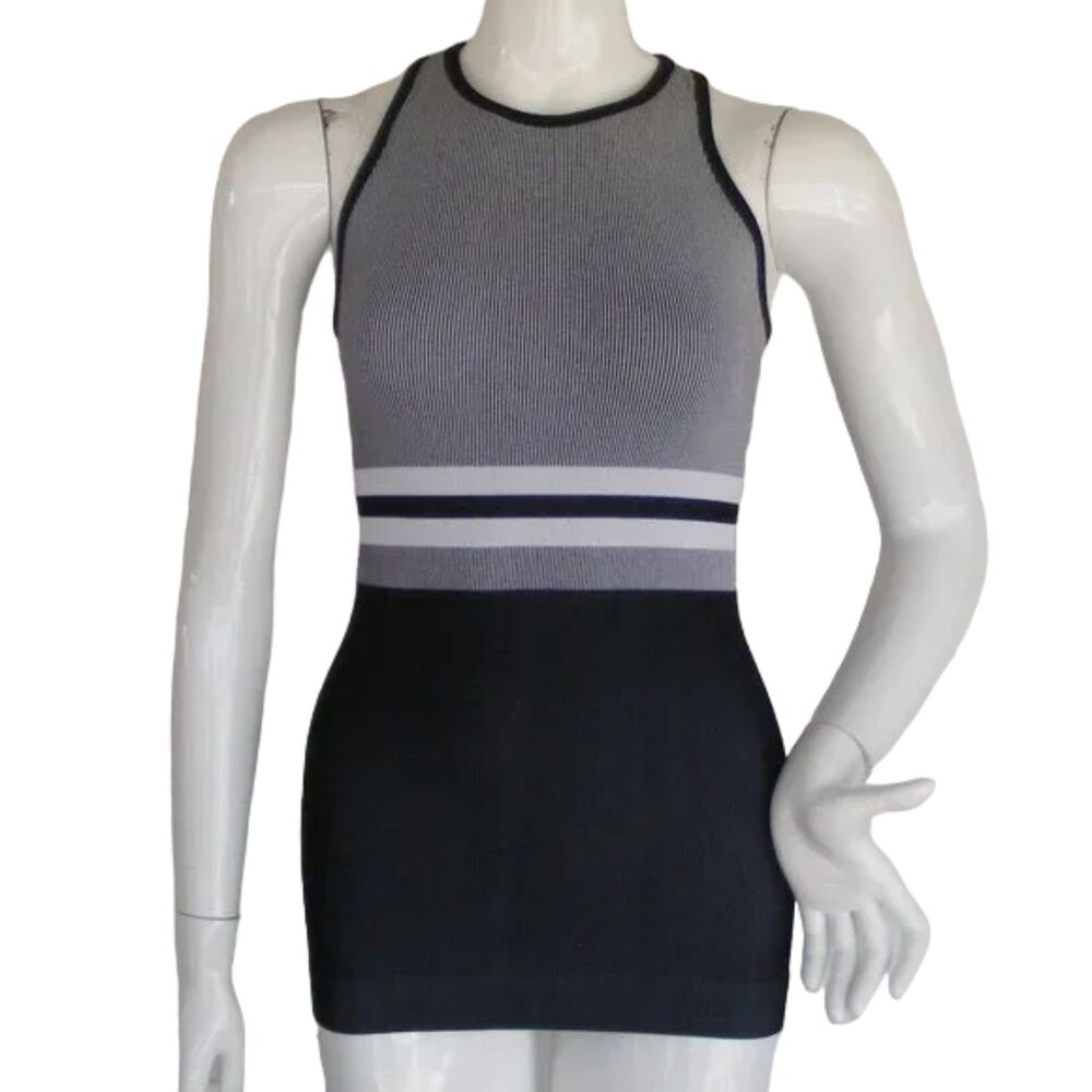 ATHLETA Tank Top, S, Racerback, Stripes/Solid